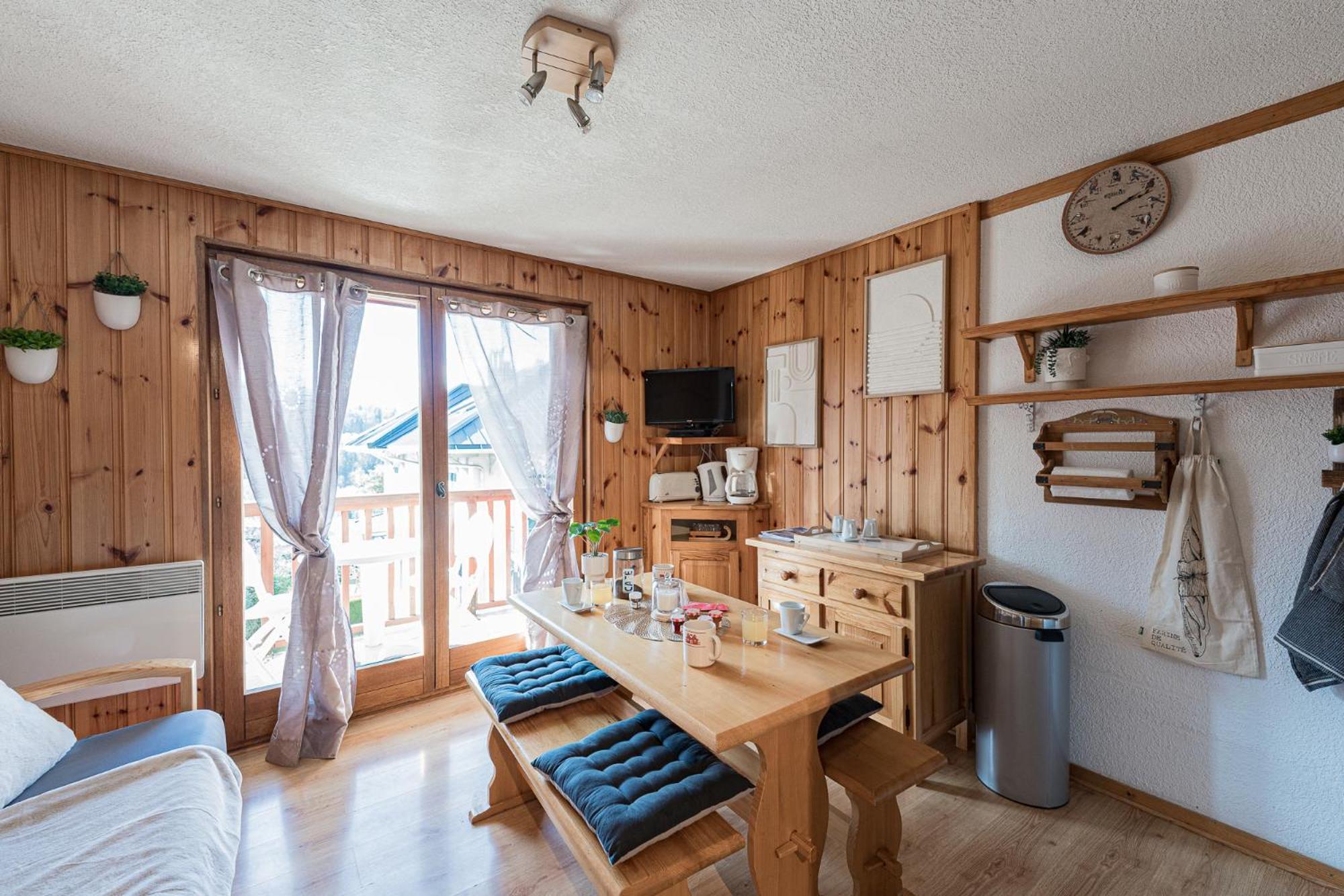 Ski Ou Thermes? Un Appt Cabine Avec Vue Magnifique Saint-Gervais-les-Bains Esterno foto