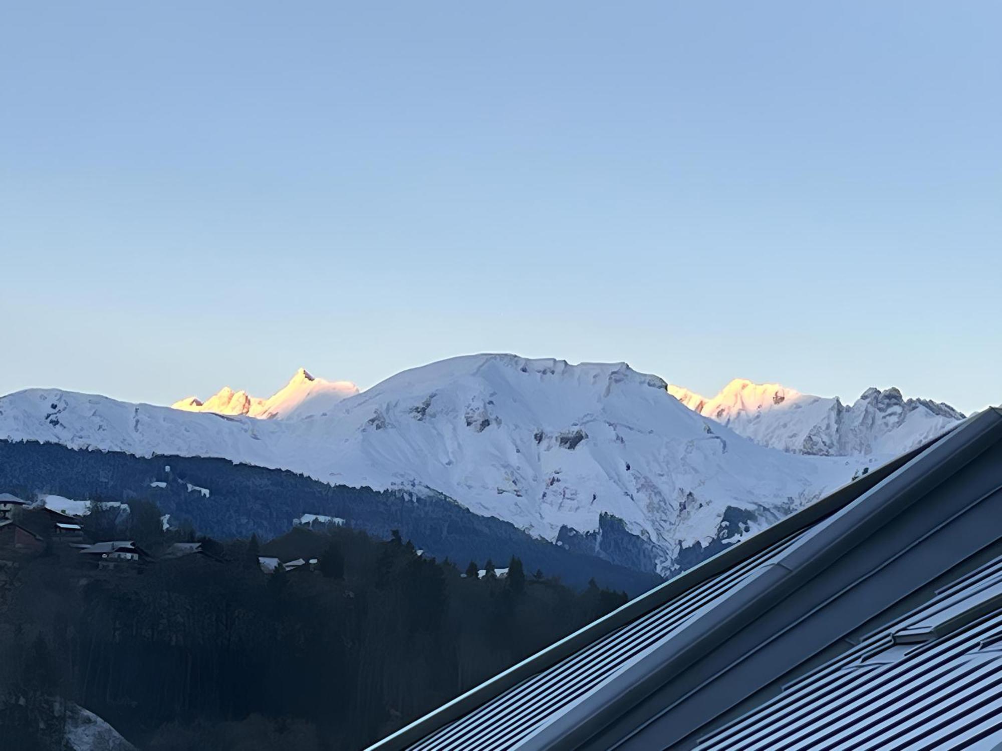 Ski Ou Thermes? Un Appt Cabine Avec Vue Magnifique Saint-Gervais-les-Bains Esterno foto