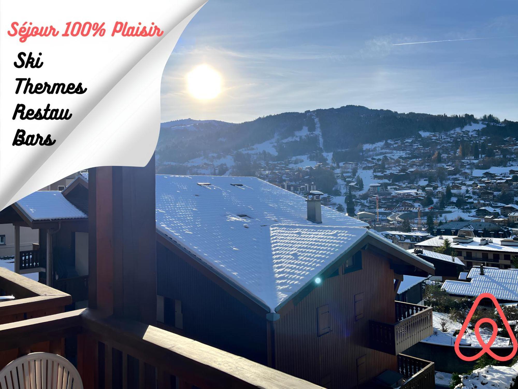 Ski Ou Thermes? Un Appt Cabine Avec Vue Magnifique Saint-Gervais-les-Bains Esterno foto